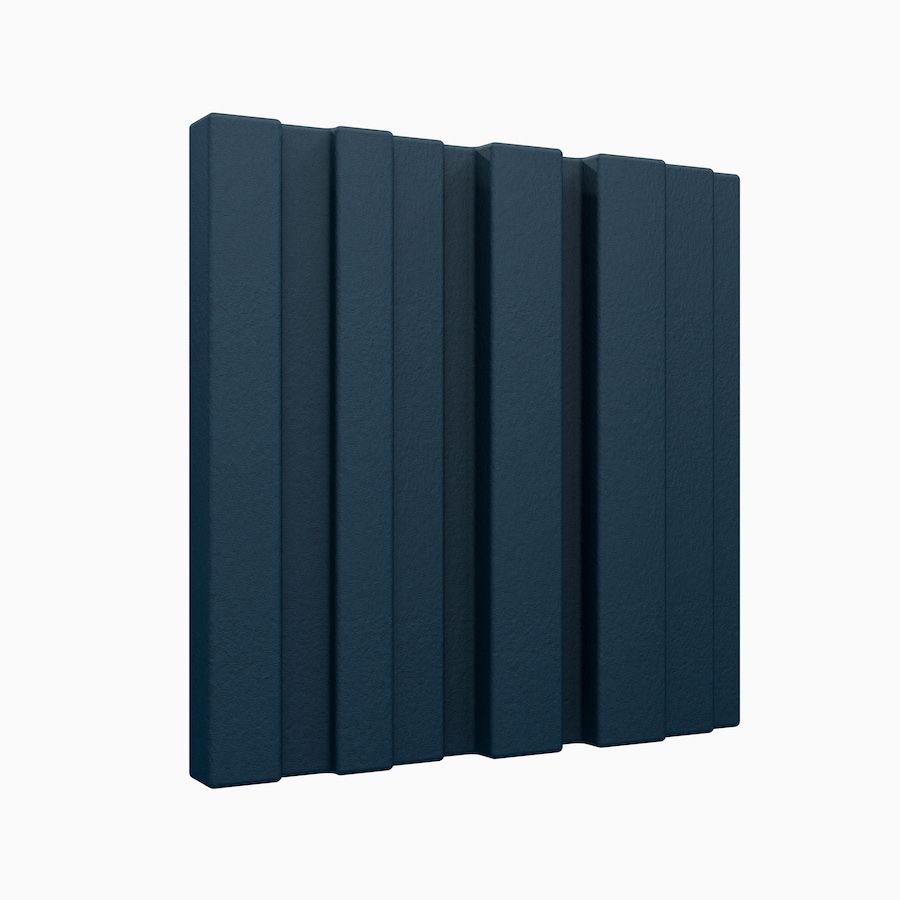 Image of dark blue Diffuse acoustic tile from Acoustek's Newport range. Sold and manufactured by Acoustek Australia & UK.
